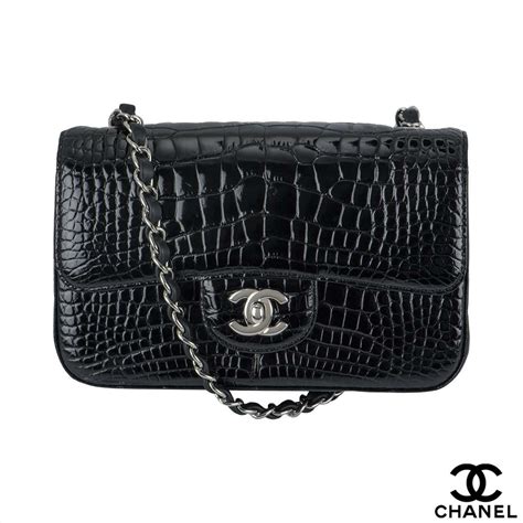 chanel alligator wallet used|Chanel Alligator Bag .